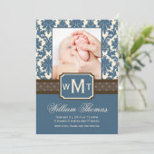 Nouvelles cartes Faire-part pour bébés (Debout devant)