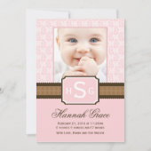 Nouvelles cartes Faire-part pour bébés (Devant)