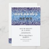 Nouvelles de rupture Faire-part de grossesse (Devant / Derrière)