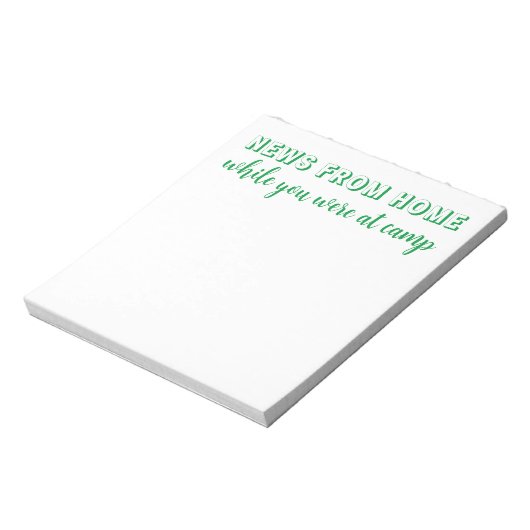 Nouvelles du bloc-notes (Tourné)