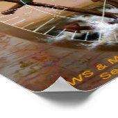 NOUVELLES et carte Poster du capitaine/ancre ou du (Coin)