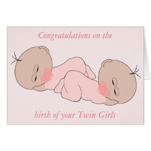 Nouvelles filles jumelles nées