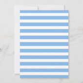 Nouvelles rayures de carte de bleus layette de (Dos)