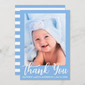 Nouvelles rayures de carte de bleus layette de (Devant / Derrière)