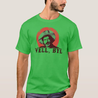 Nouw tot ziens in zwarte sjabloon t-shirt