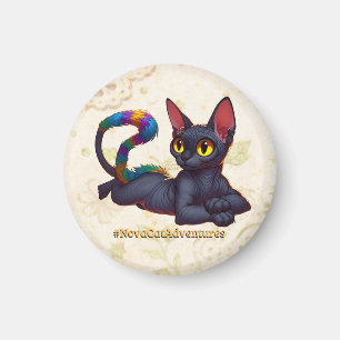 Nova Cat Adventures – Egyptisch geïnspireerde zwar Magneet