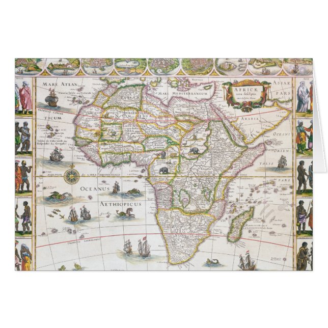 Nova de l'Afrique, c.1617 (Devant horizontal)