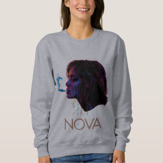 Nova Glow Geschilderde Stilte Trui