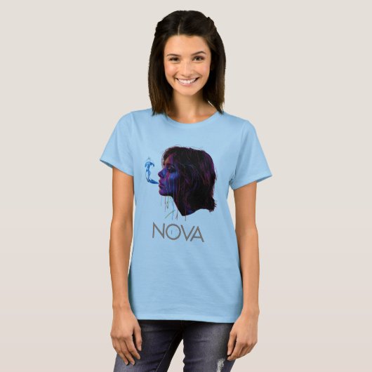 Nova Glow Painted Silence T-shirt (Voorkant volledig)