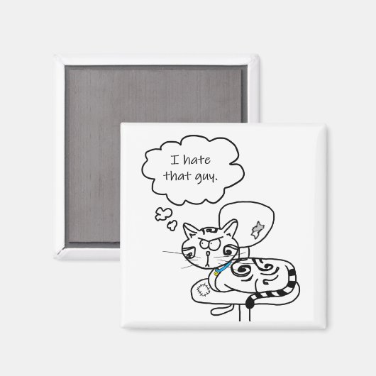 Nova Hates That Guy - aimant (Recto/Verso)