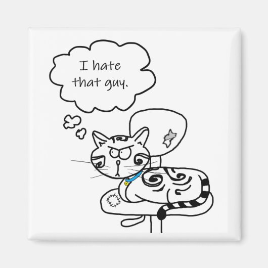 Nova Hates That Guy - aimant (Devant)