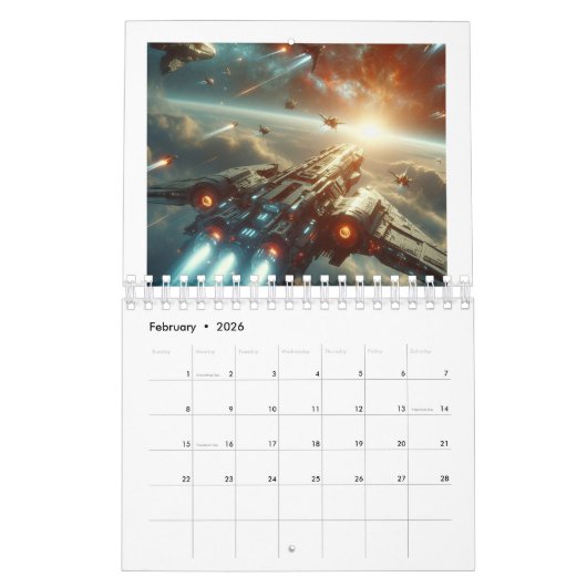 Nova Planet. Calendrier 2024. (Feb 2026)