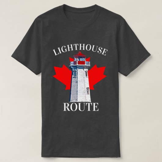 Nova Scotia 902 Lighthouse route Peggy's cove T-shirt (Design voorkant)
