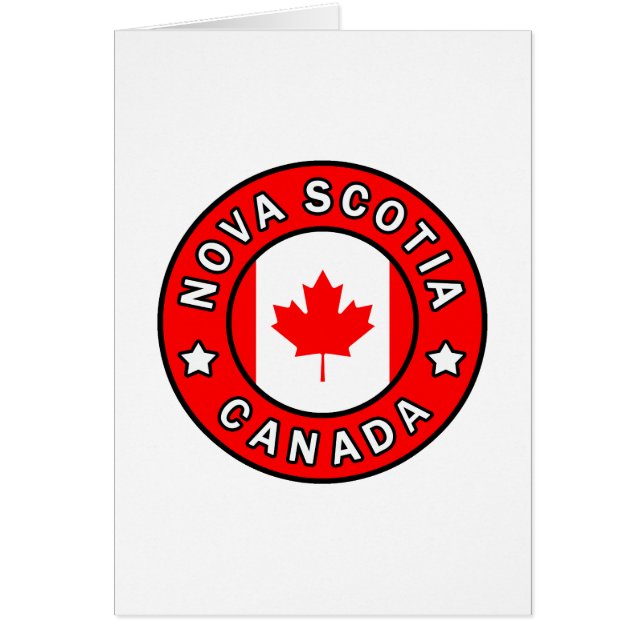 Nova Scotia Canada (Voorkant)