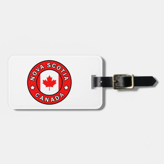 Nova Scotia Canada Bagagelabel (Voorkant horizontaal)
