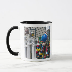 Nova Scotia, Canada. Boei winkel in Blue Rocks in Mok