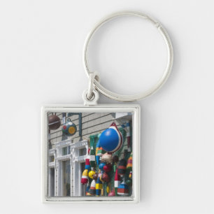 Nova Scotia, Canada. Boei winkel in Blue Rocks in Sleutelhanger