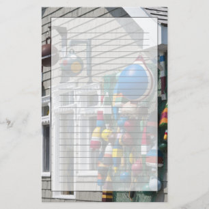 Nova Scotia, Canada. Buoy shop in Blue Rocks in Briefpapier