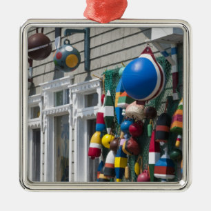 Nova Scotia, Canada. Buoy shop in Blue Rocks in Metalen Ornament