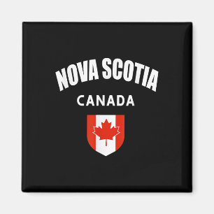Nova Scotia Canada Canadese Vlag Wandelen Kamperen Magneet