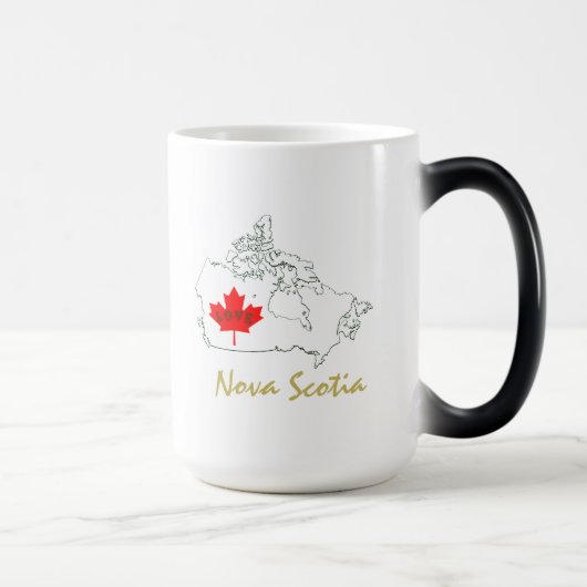 Nova Scotia Canada Day mok koffiekoppen (Rechts)