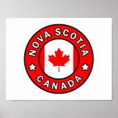 Nova Scotia Canada Poster (Voorkant)