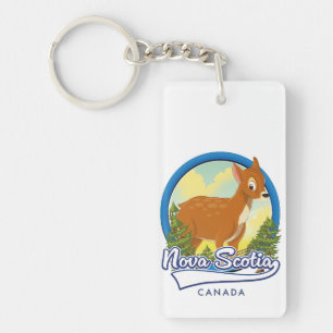 Nova Scotia Canada reislogo Sleutelhanger
