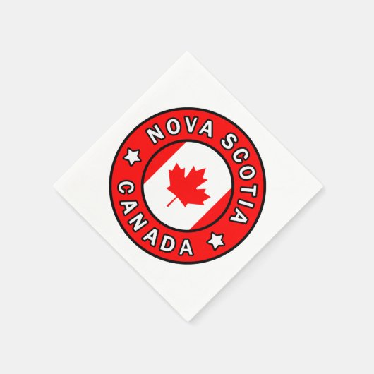 Nova Scotia Canada Servetten (Hoek)
