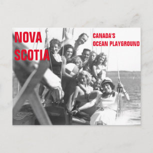 Nova Scotia Canada's Ocean Playground  Post Briefkaart