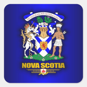 Nova Scotia COA Vierkante Sticker