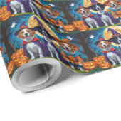 Nova Scotia Duck Toller Pompoen Halloween Grappig Cadeaupapier (Rol Hoek)