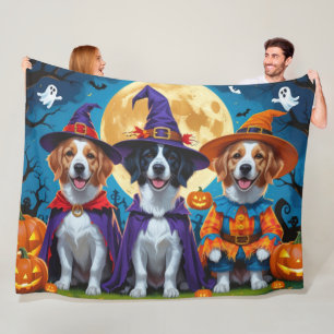 Nova Scotia Duck Toller Pompoen Halloween Grappig Fleece Deken