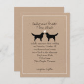 Nova Scotia Duck Tollers Weddenschap Kaart (Voorkant / Achterkant)