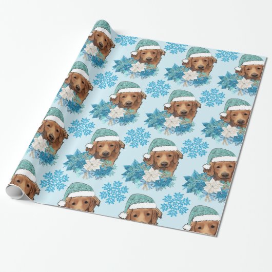 nova scotia duck tolling recovery cadeaupapier (Uitgerold)