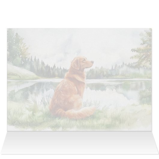 Nova Scotia Duck Tolling Retriever - 5" x 7" Kaart (Binnen Horizontaal (Boven))