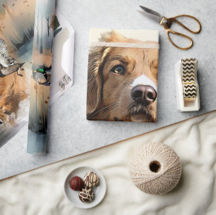 Nova Scotia Duck Tolling Retriever, Art Cadeaupapier