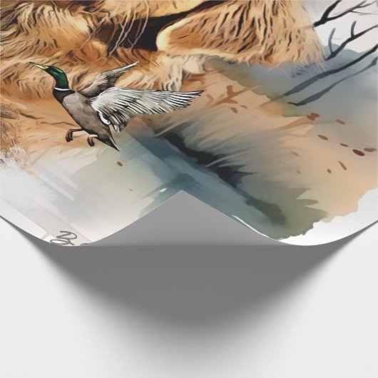 Nova Scotia Duck Tolling Retriever, Art Cadeaupapier (Hoek)