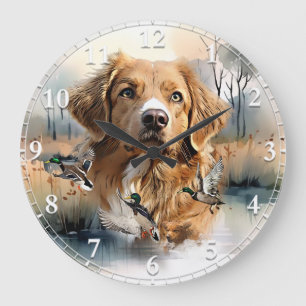 Nova Scotia Duck Tolling Retriever, Art Grote Klok