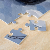 Nova Scotia Duck Tolling Retriever Christmas Red Legpuzzel (Zijkant)