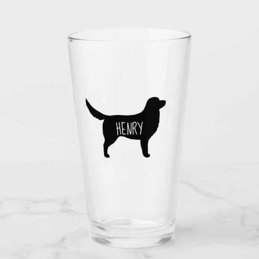 Nova Scotia Duck Tolling Retriever Custom Toller Glas (Voorkant)