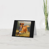 Nova Scotia Duck-Tolling Retriever Dog Kaart (Voorkant)