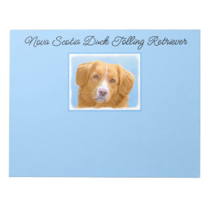 Nova Scotia Duck Tolling Retriever Dog Notitieblok
