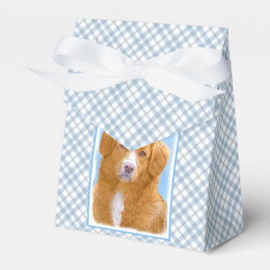 Nova Scotia Duck Tolling Retriever Dog Painting Bedankdoosjes