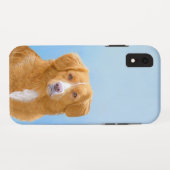 Nova Scotia Duck Tolling Retriever Dog Painting Case-Mate iPhone Case (Achterkant (horizontaal))