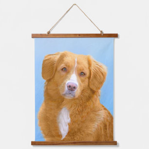 Nova Scotia Duck Tolling Retriever Dog Painting Hangend Wandkleed