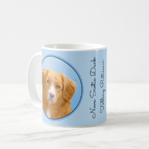 Nova Scotia Duck Tolling Retriever Dog Painting Koffiemok