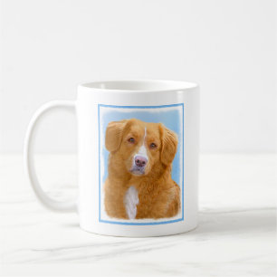 Nova Scotia Duck Tolling Retriever Dog Painting Koffiemok