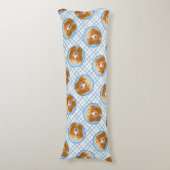 Nova Scotia Duck Tolling Retriever Dog Painting Lichaamskussen (Voorkant Verticaal)