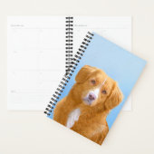 Nova Scotia Duck Tolling Retriever Dog Painting Planner (Display)