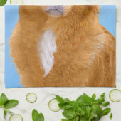 Nova Scotia Duck Tolling Retriever Dog Painting Theedoek (Gevouwen)